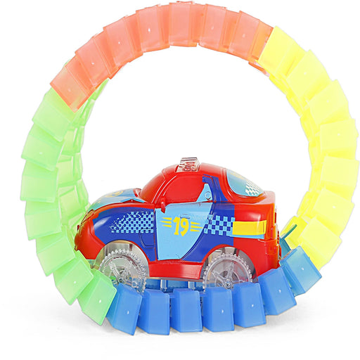 Ralleyz E Glow In The Dark Action Tracks 28 Pcs-Construction-Ralleyz-Toycra