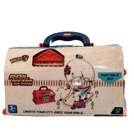 Ralleyz Train Tracks Toy -69 Pieces-Action & Toy Figures-Ralleyz-Toycra