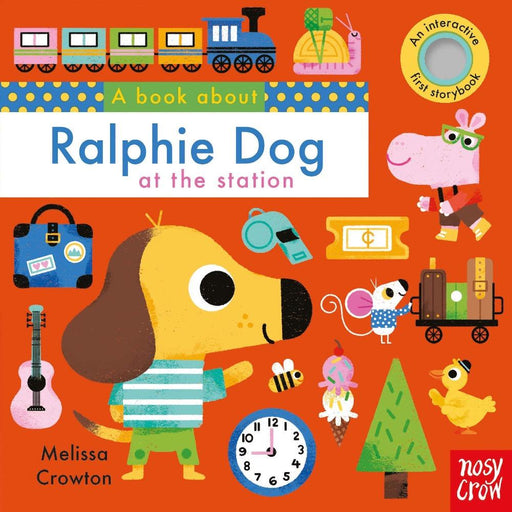 Ralphie Dog At The Station-Board Book-Toycra Books-Toycra
