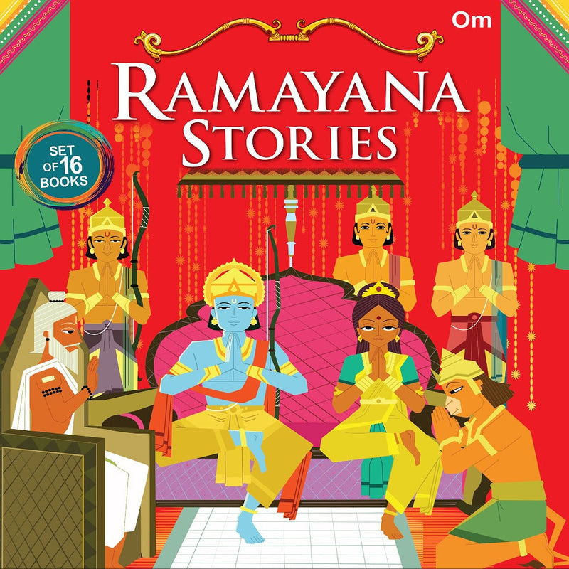 Ramayana Stories For Children ( Set Of 16 Books )