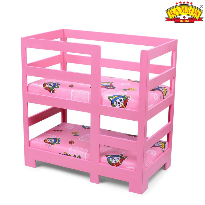 Ramson Doll Bunker Bed Playset 7 Pcs-Dolls-Ramson-Toycra