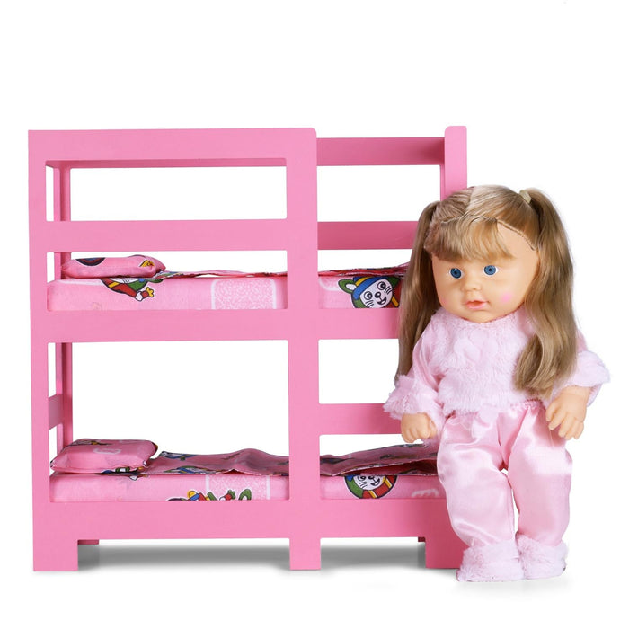 Ramson Doll Bunker Bed Playset 7 Pcs-Dolls-Ramson-Toycra