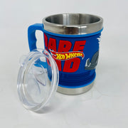 Ramson Emboss Coffee Mug With Leakproof Lid And Handle