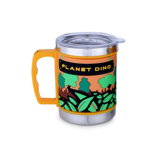 Ramson Emboss Coffee Mug With Leakproof Lid And Handle