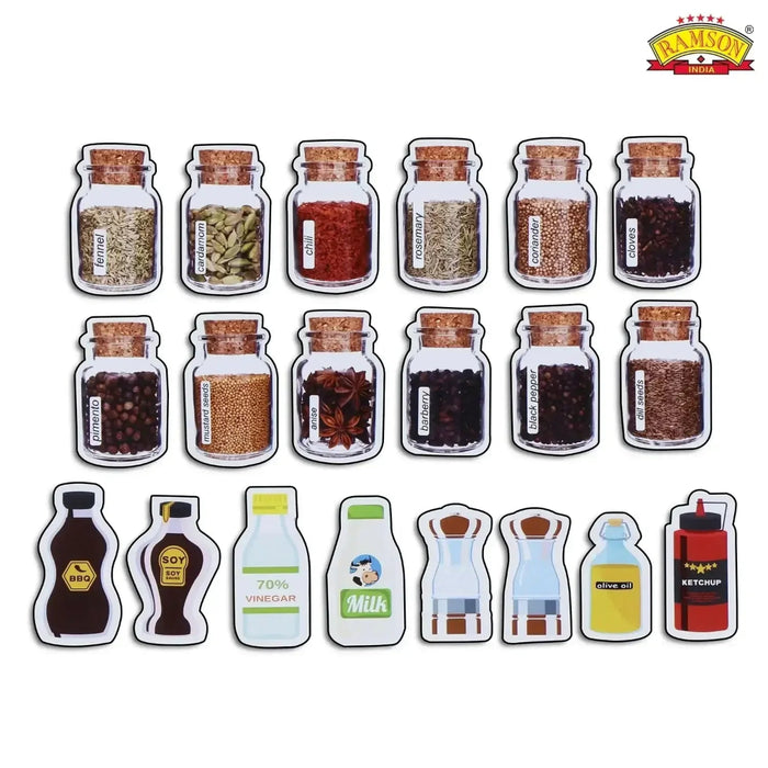 Ramson India Stainless Steel Kids’ Kitchen Playset 101 Piece-Pretend Play-Ramson-Toycra