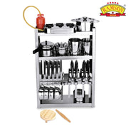 Ramson Stainless Steel Kitchen Playset 34 Pcs