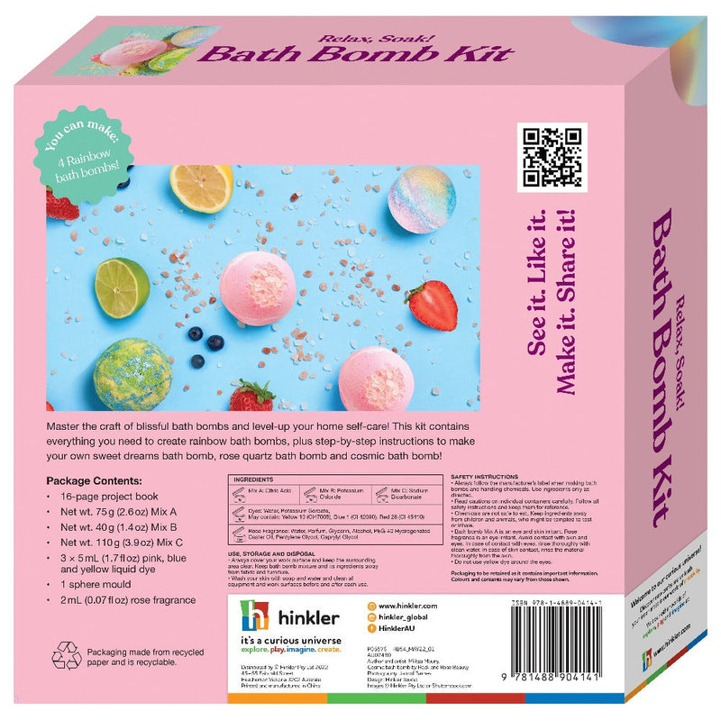 Relax, Soak! Bath Bomb Kit