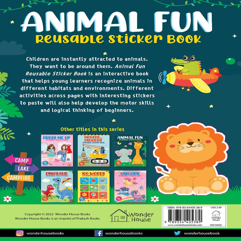 Reusable Sticker Book