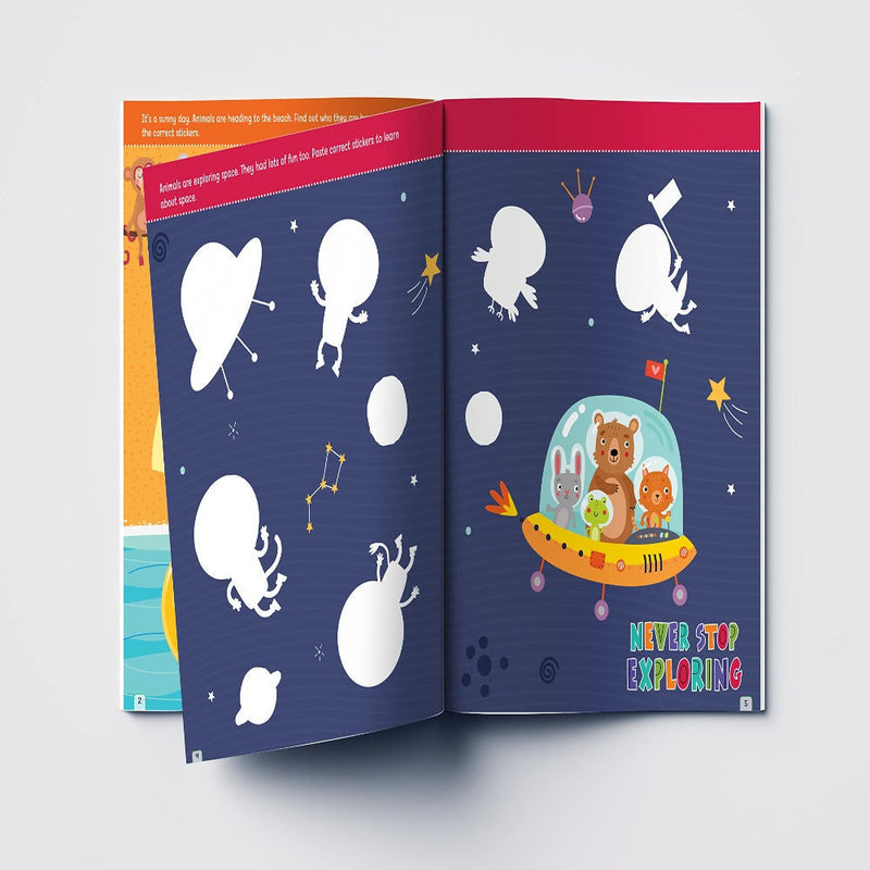 Reusable Sticker Book-Sticker Book-WH-Toycra
