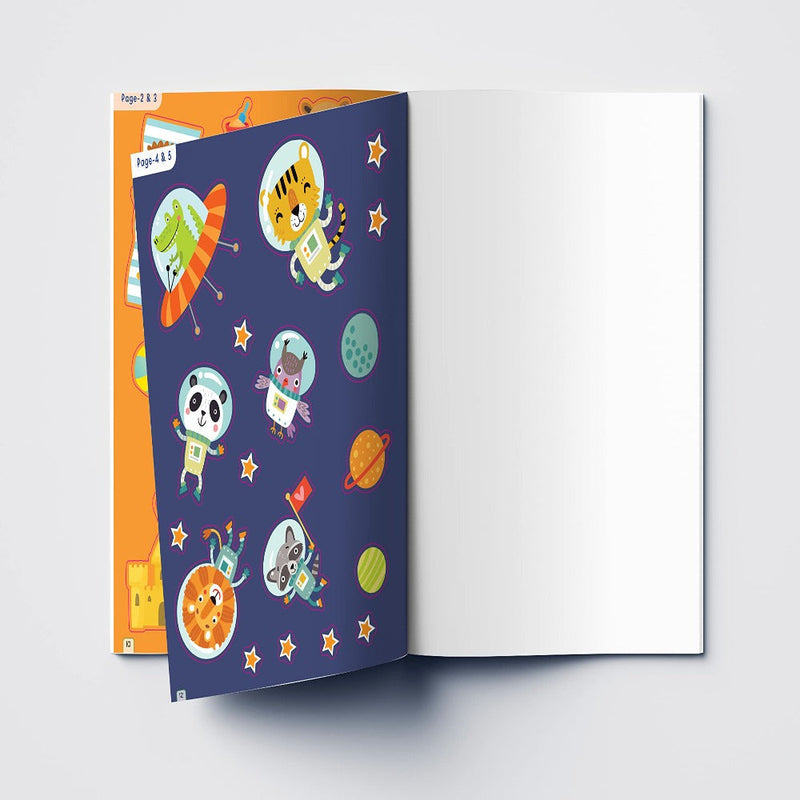 Reusable Sticker Book-Sticker Book-WH-Toycra