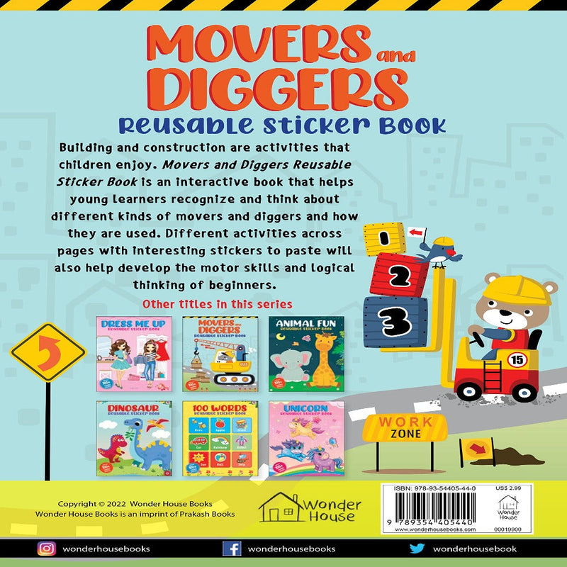 Reusable Sticker Book-Sticker Book-WH-Toycra