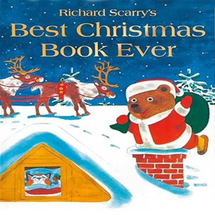 Richard Scarry's Best Christmas Book Ever !-Picture Book-Hc-Toycra