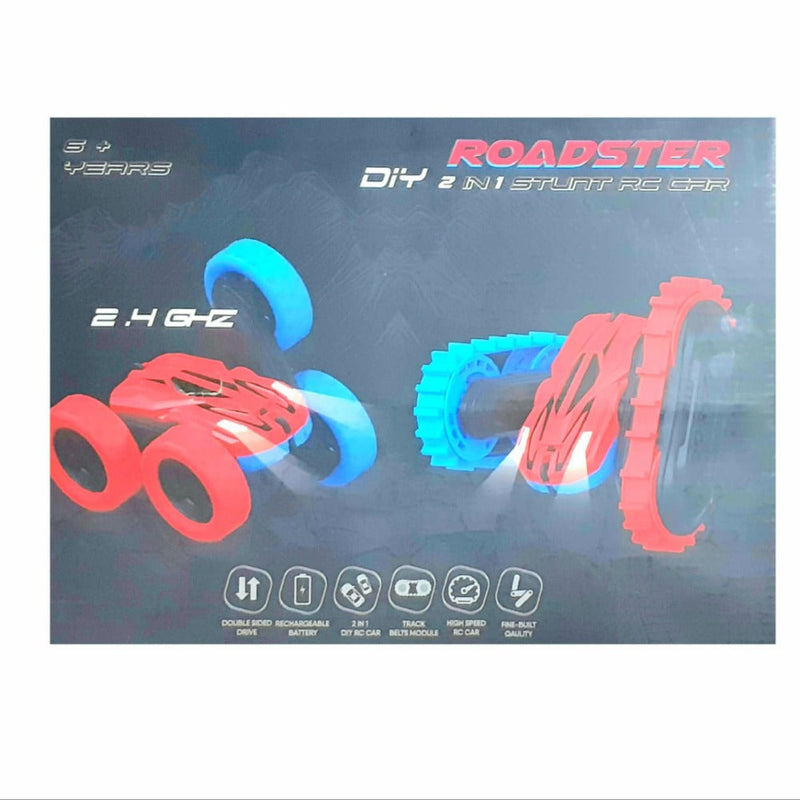 Roadster 2 in 1 Diy Stunt Rc Car