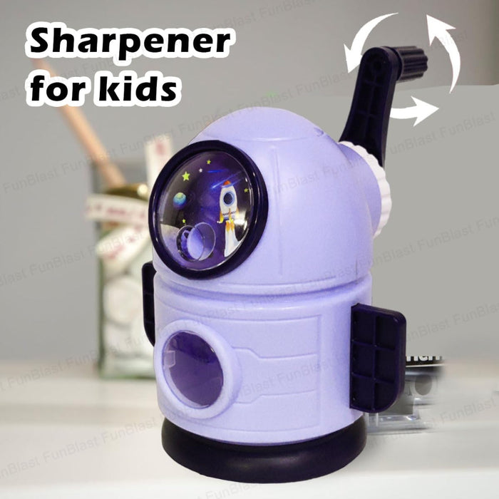 Rocket Shaped Pencil Sharpener Cutter-Stationery-Bright International-Toycra