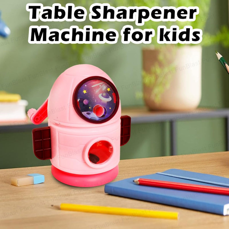 Rocket Shaped Pencil Sharpener Cutter