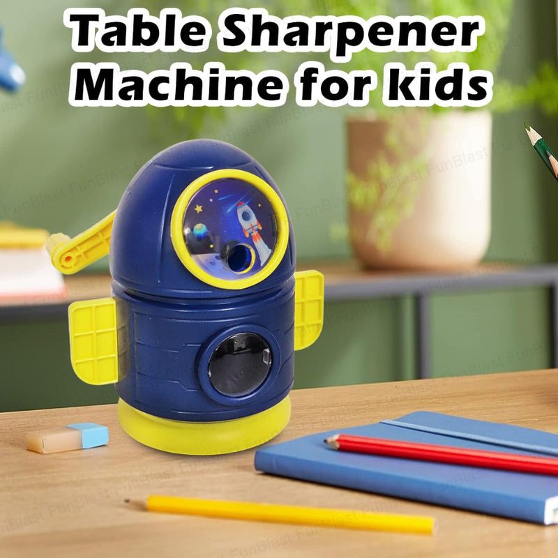 Rocket Shaped Pencil Sharpener Cutter