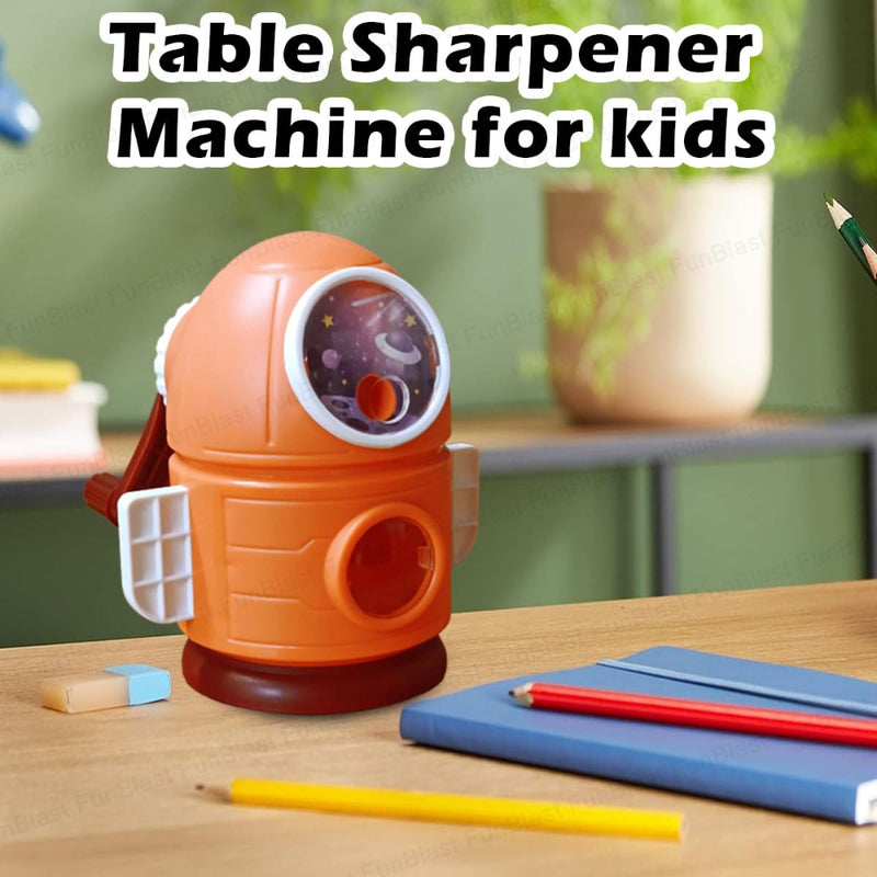 Rocket Shaped Pencil Sharpener Cutter