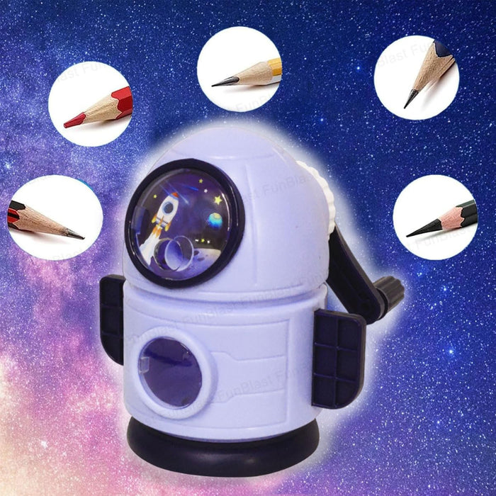 Rocket Shaped Pencil Sharpener Cutter-Stationery-Bright International-Toycra