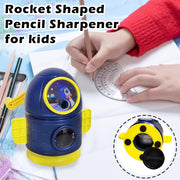 Rocket Shaped Pencil Sharpener Cutter