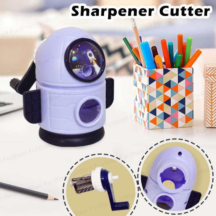 Rocket Shaped Pencil Sharpener Cutter-Stationery-Bright International-Toycra