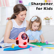 Rocket Shaped Pencil Sharpener Cutter