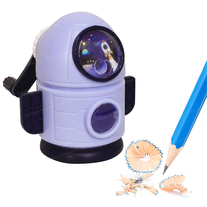 Rocket Shaped Pencil Sharpener Cutter-Stationery-Bright International-Toycra