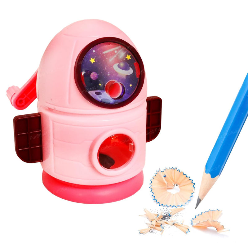 Rocket Shaped Pencil Sharpener Cutter