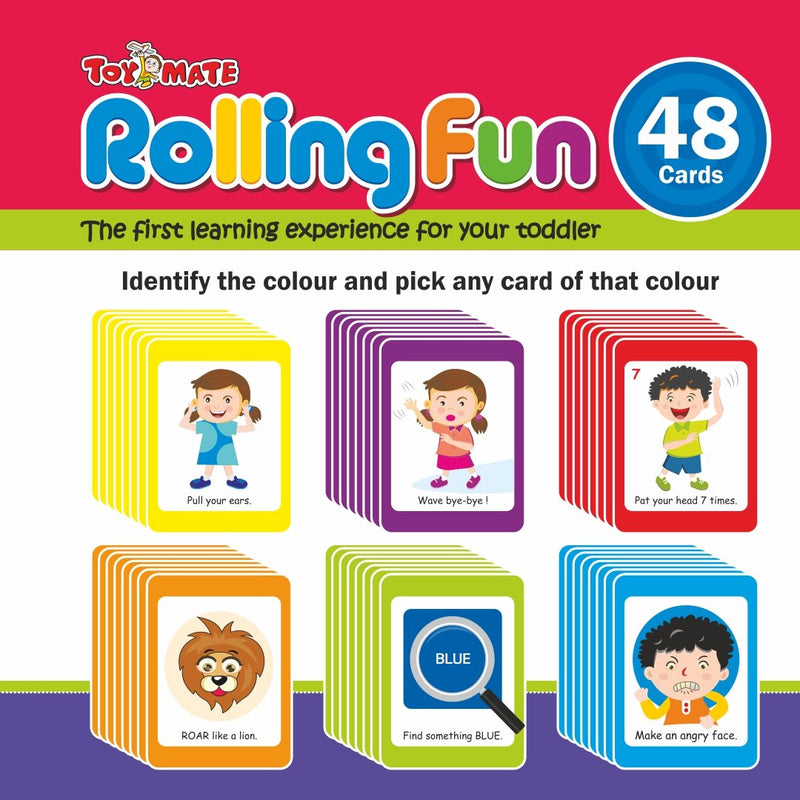 Rolling Fun – The Ultimate Learning Cube & Activity Cards Set for — Toycra
