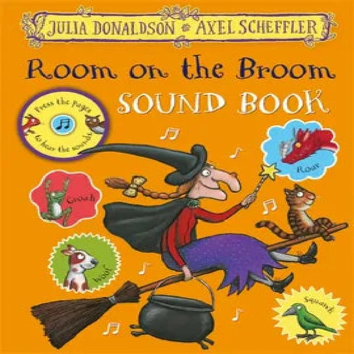 Room On The Broom Sound Book-Sound Book-Pan-Toycra