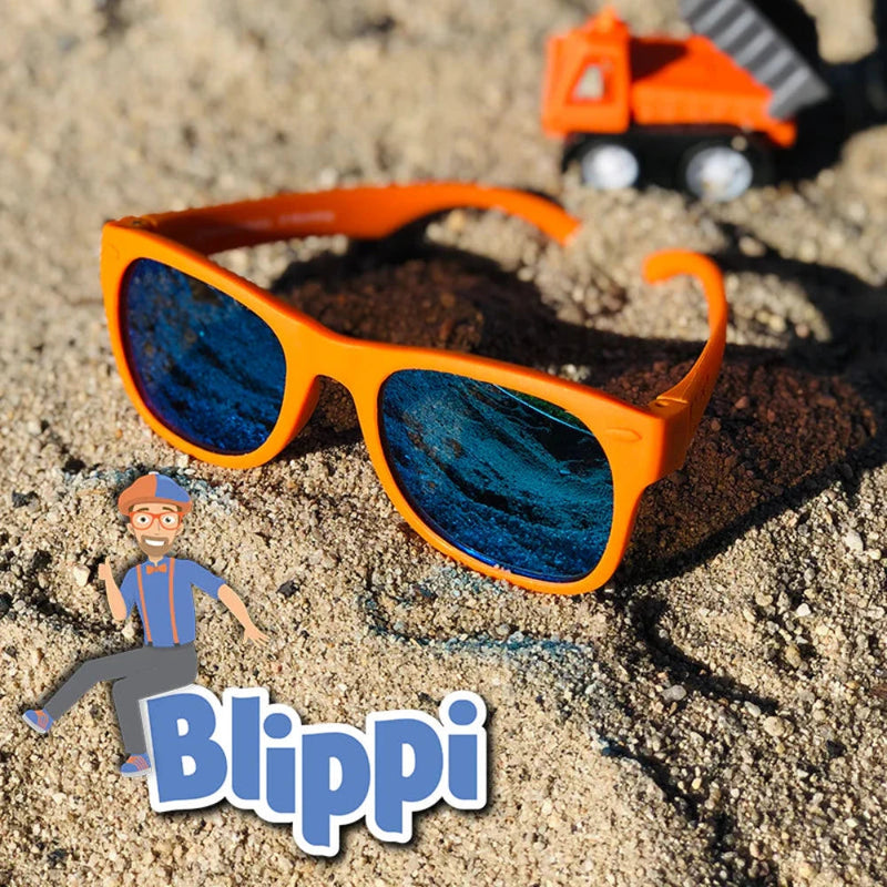 Roshambo Blippi Shades Junior Sunglasses -Orange Frame