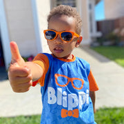 Roshambo Blippi Shades Junior Sunglasses -Orange Frame