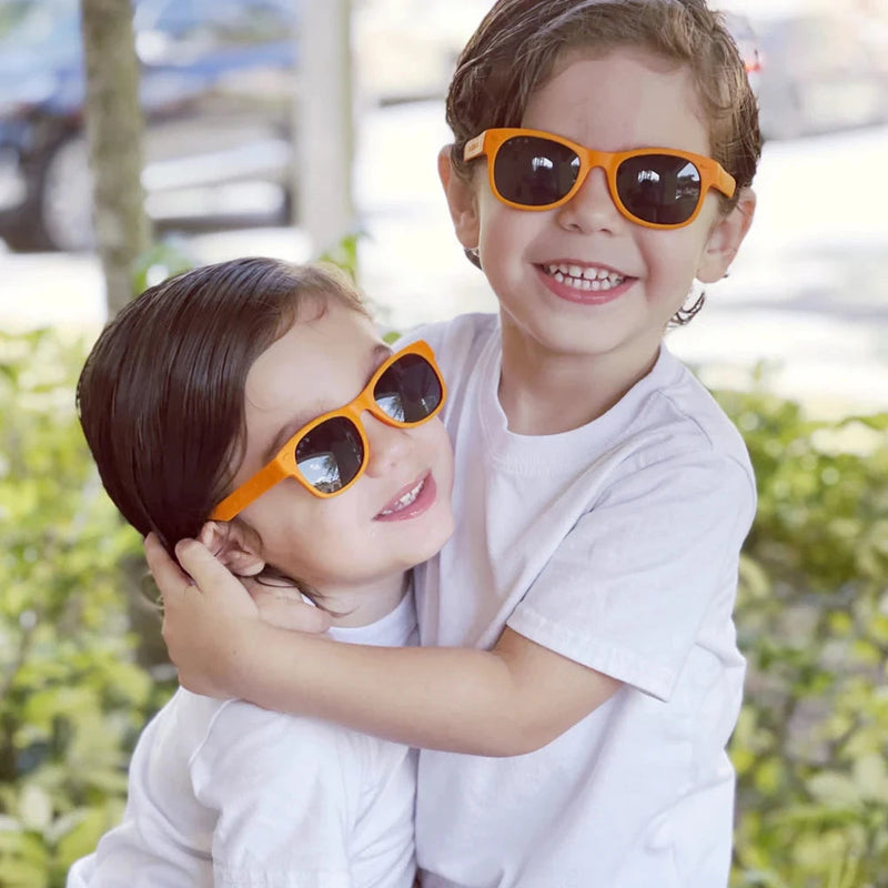Roshambo Blippi Shades Toddler Sunglasses -Orange Frame