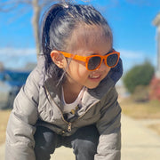Roshambo Blippi Shades Toddler Sunglasses -Orange Frame