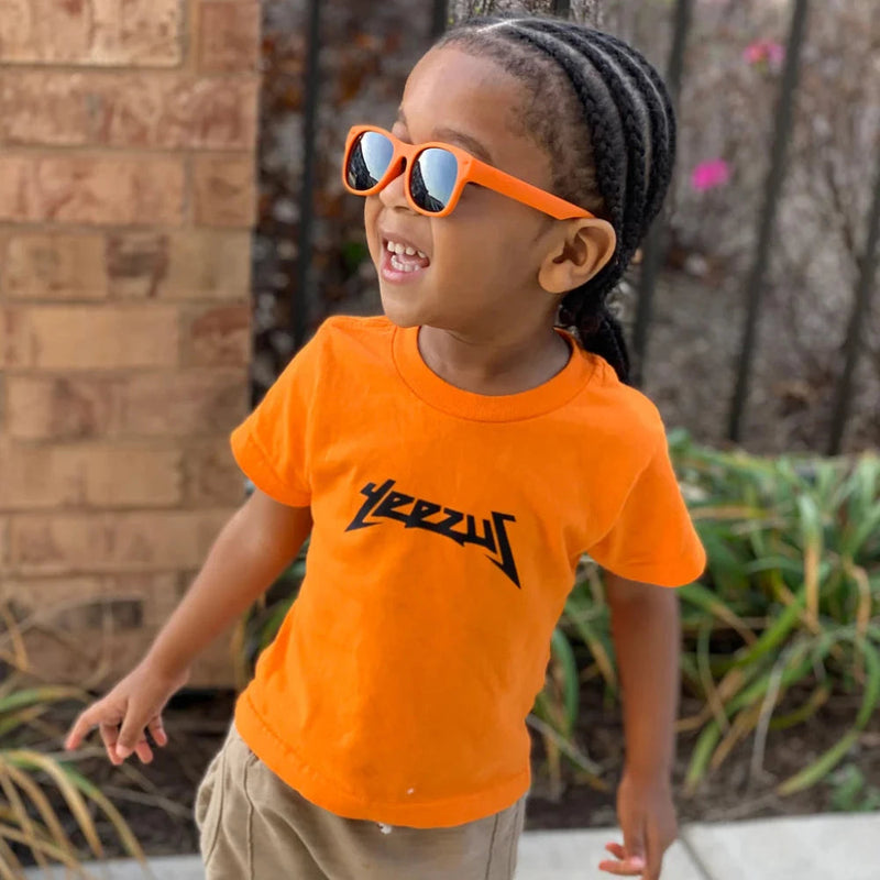 Roshambo Blippi Shades Toddler Sunglasses -Orange Frame