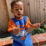 Roshambo Blippi Shades Toddler Sunglasses -Orange Frame