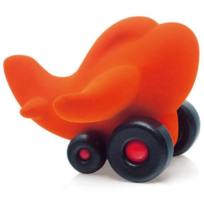 Rubbabu Charles the Airplane Large -Orange