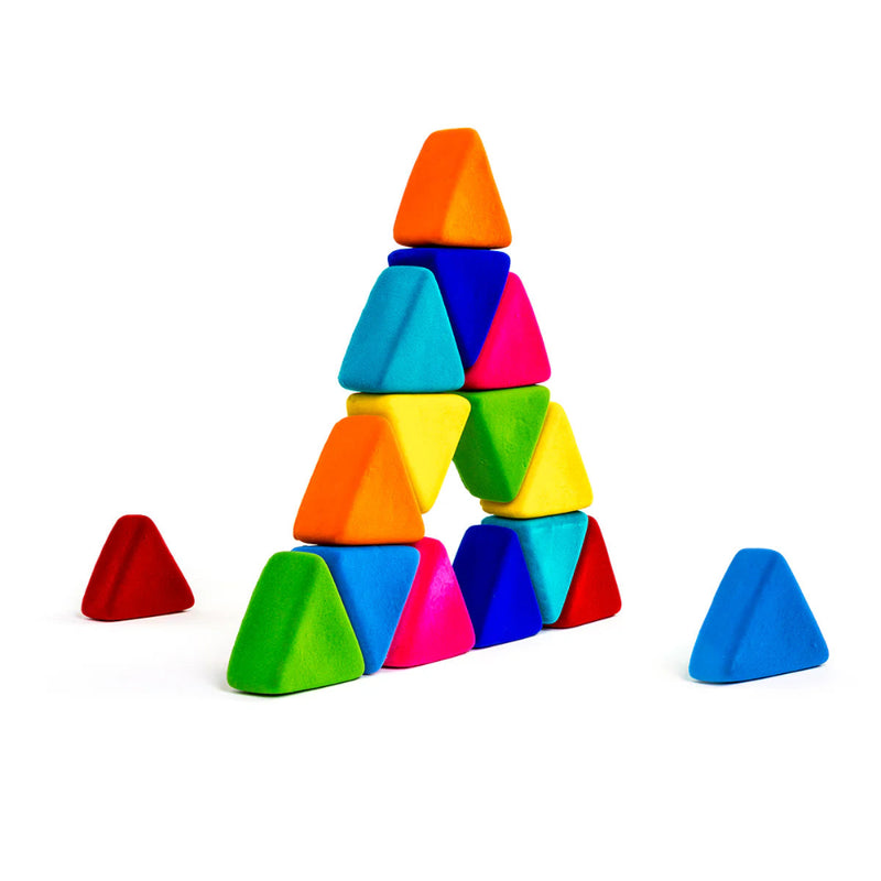 Rubbabu Just Triangles (Set of 16)