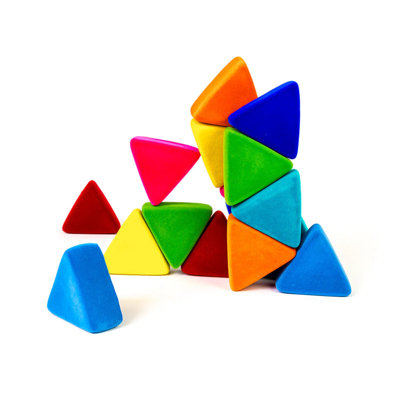 Rubbabu Just Triangles (Set of 16)
