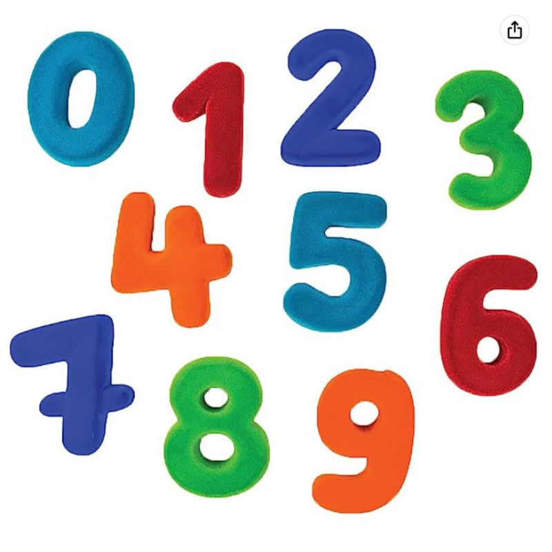 Large Rounf Magnetic Numbers Rubbabu Large Colourful Magnetic Numbers – 10 | Buy Online at Toycra