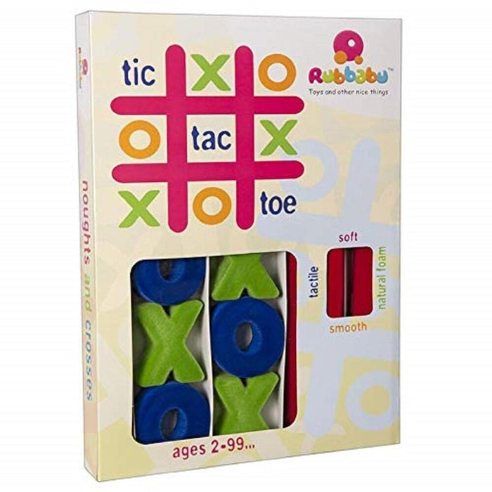 Rubbabu Tic Tac Toe Set - Multicolour