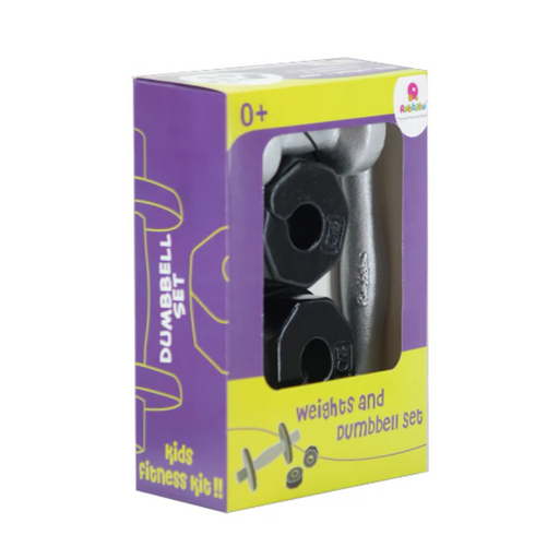 Rubbabu Weights & Dumbbells Set-Active Play-Rubbabu-Toycra