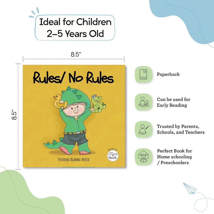 Rules/ No Rules-Picture Book-Sam And Mi-Toycra