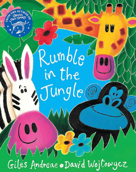 Rumble Tumble In The Jungle-Board Book-Hi-Toycra