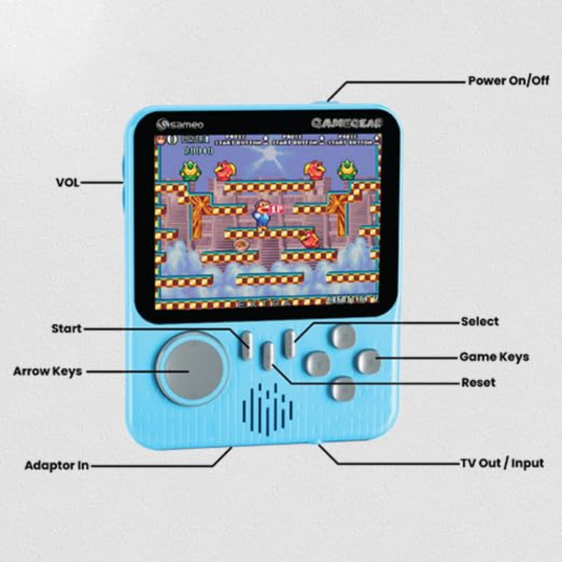 Sameo Gamegear Handheld Video Game Console