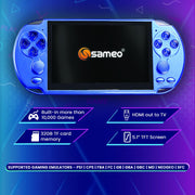 Sameo Handheld Game Console Xtreme Pro with 10000 Games