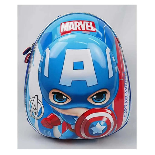 Sameo Marvel Captain America Hardshell Egg Shape Bag -Blue