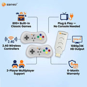 Sameo Micro Genius 2.0 8-Bit HDMI Gaming Console