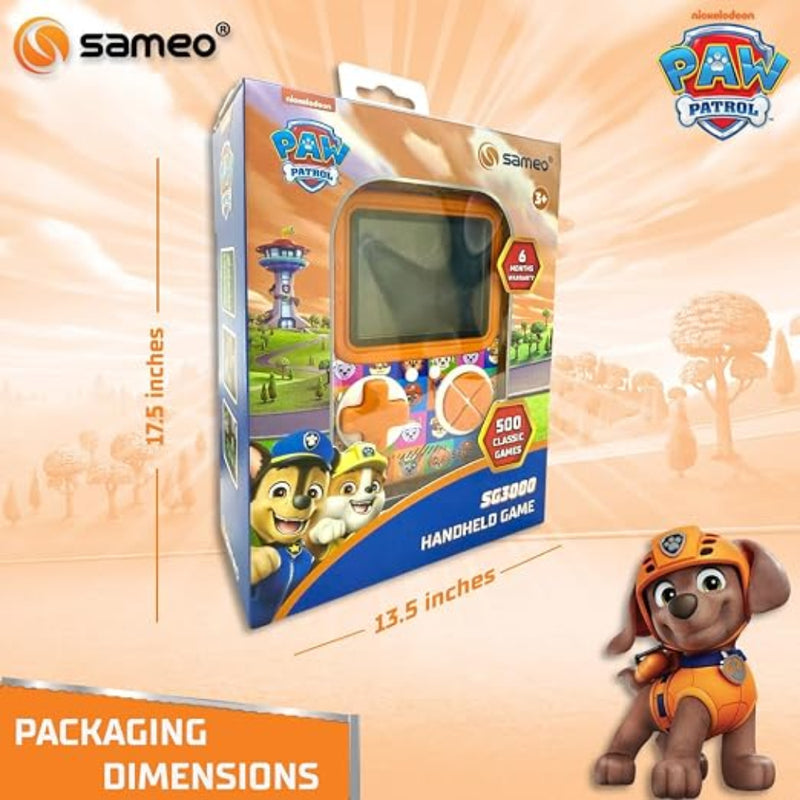 Sameo SG3000 Paw Patrol Edition Handheld Video Game Console