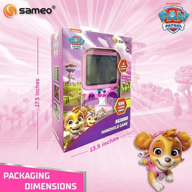 Sameo SG3000 Paw Patrol Edition Handheld Video Game Console