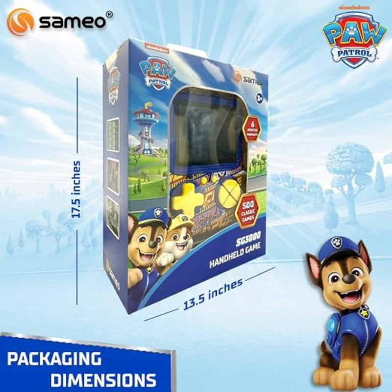 Sameo SG3000 Paw Patrol Edition Handheld Video Game Console